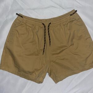Men's Tan Athletic Shorts